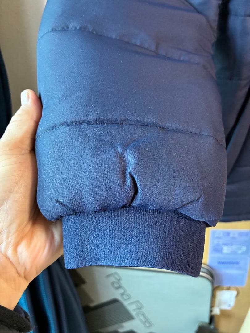 macron 21-22 ERエディンバラ ラグビー 中綿ハーフジャケット