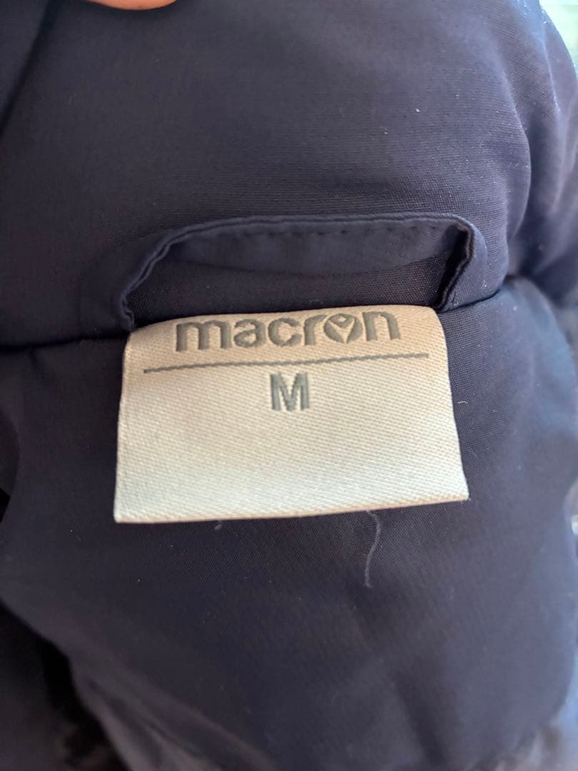 macron 21-22 ERエディンバラ ラグビー 中綿ハーフジャケット