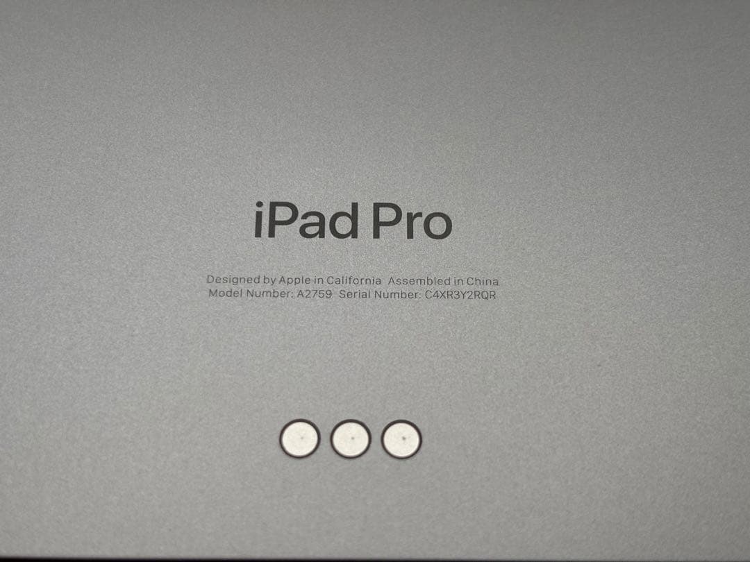 【美品】11インチ第4世代iPadPro Wi-Fi 128GB スペースグレイ