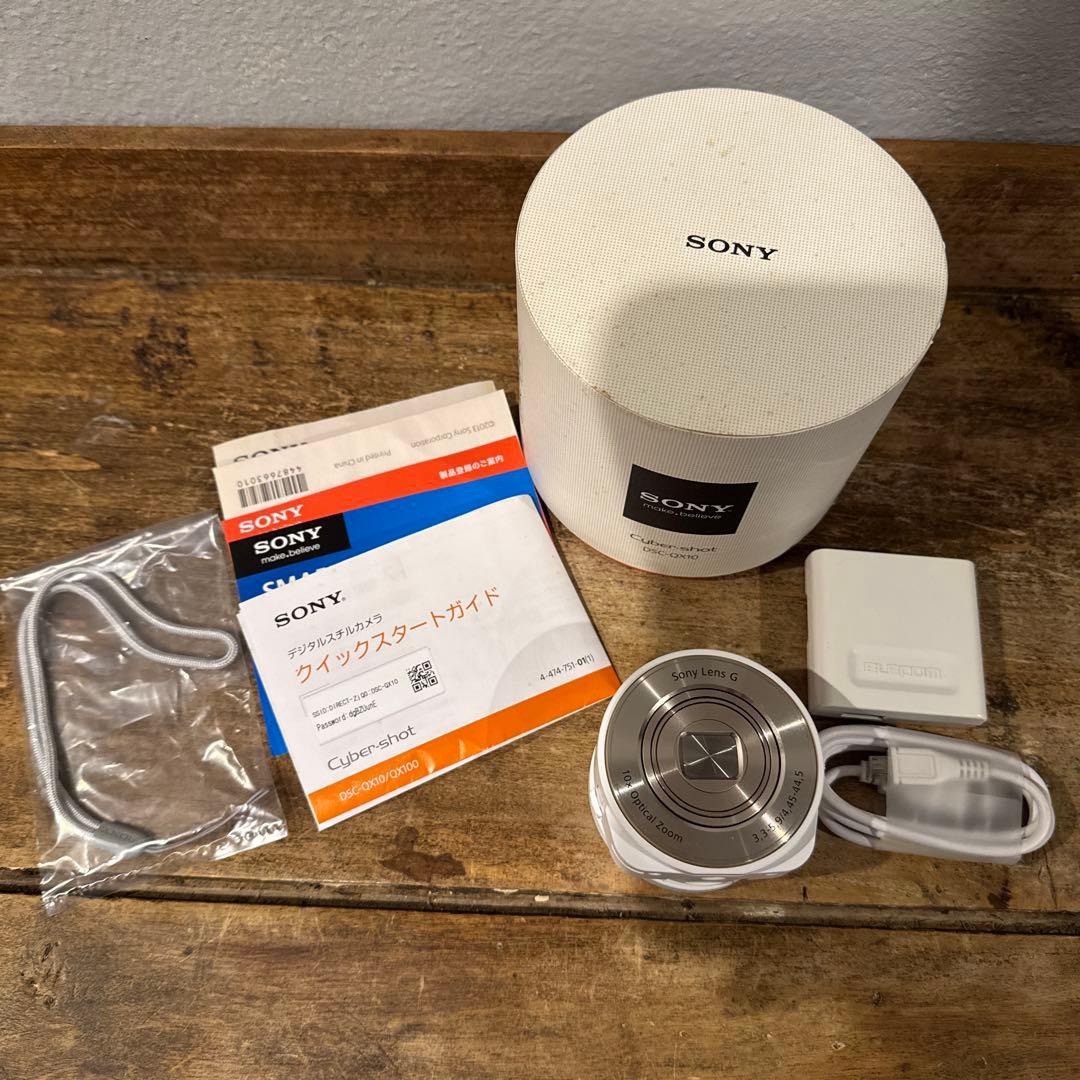 SONY デジタルスチルカメラ　QX10 一眼レフ カメラ サイバーショット
