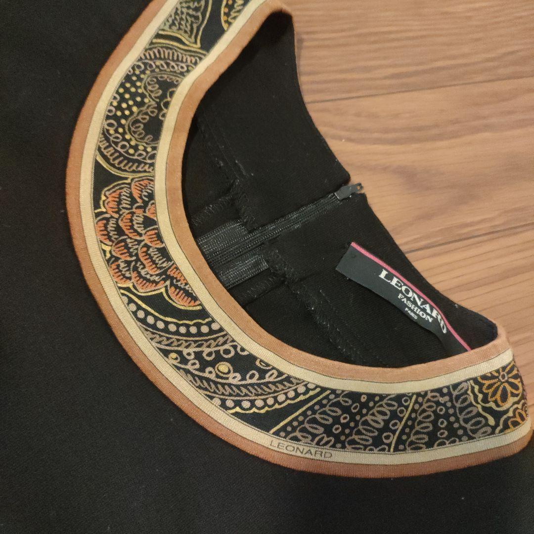 g8 超美品　レオナール　LEONARD　トップス　長袖　カットソー　L