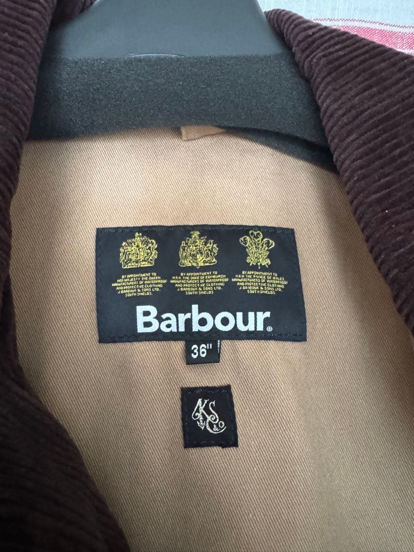 キャプテンサンシャイン　バブアー　36 NEW FIELD COAT