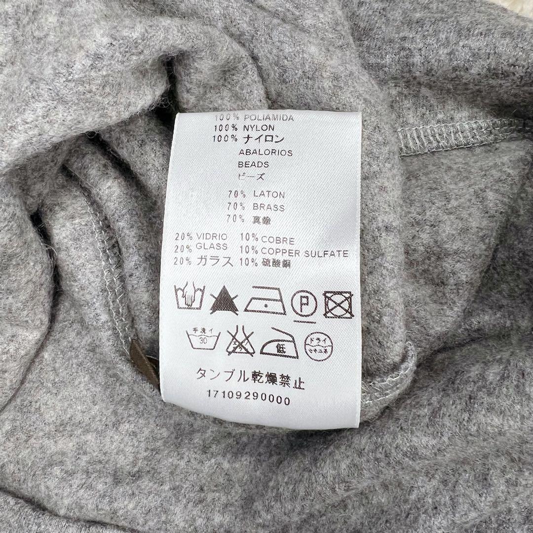 【超希少】 LOEWE スウェット カシミヤ 花柄 ビジュー ガラス ニット