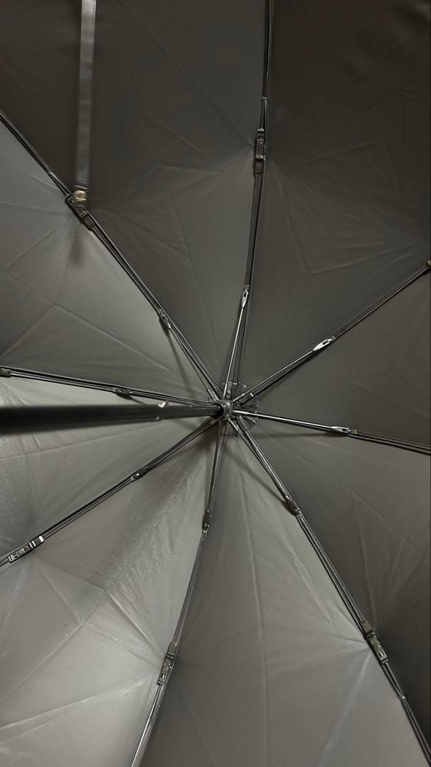 【サンバリア100】折りたたみ日傘／２段折（mokuブルー）