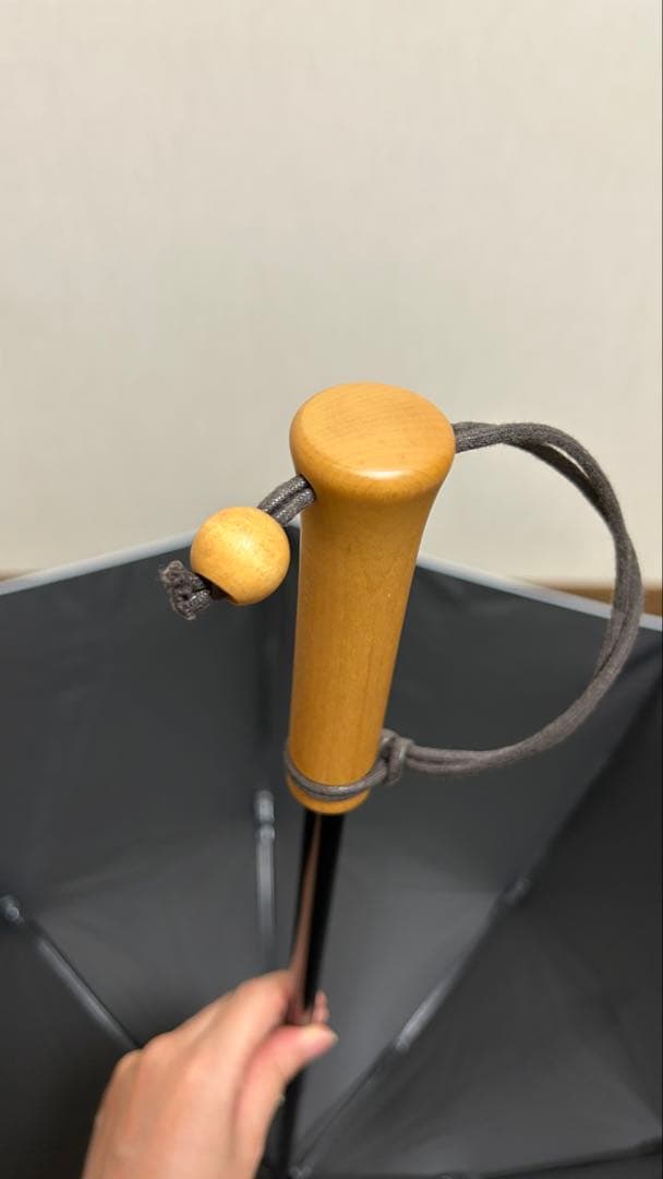 【サンバリア100】折りたたみ日傘／２段折（mokuブルー）