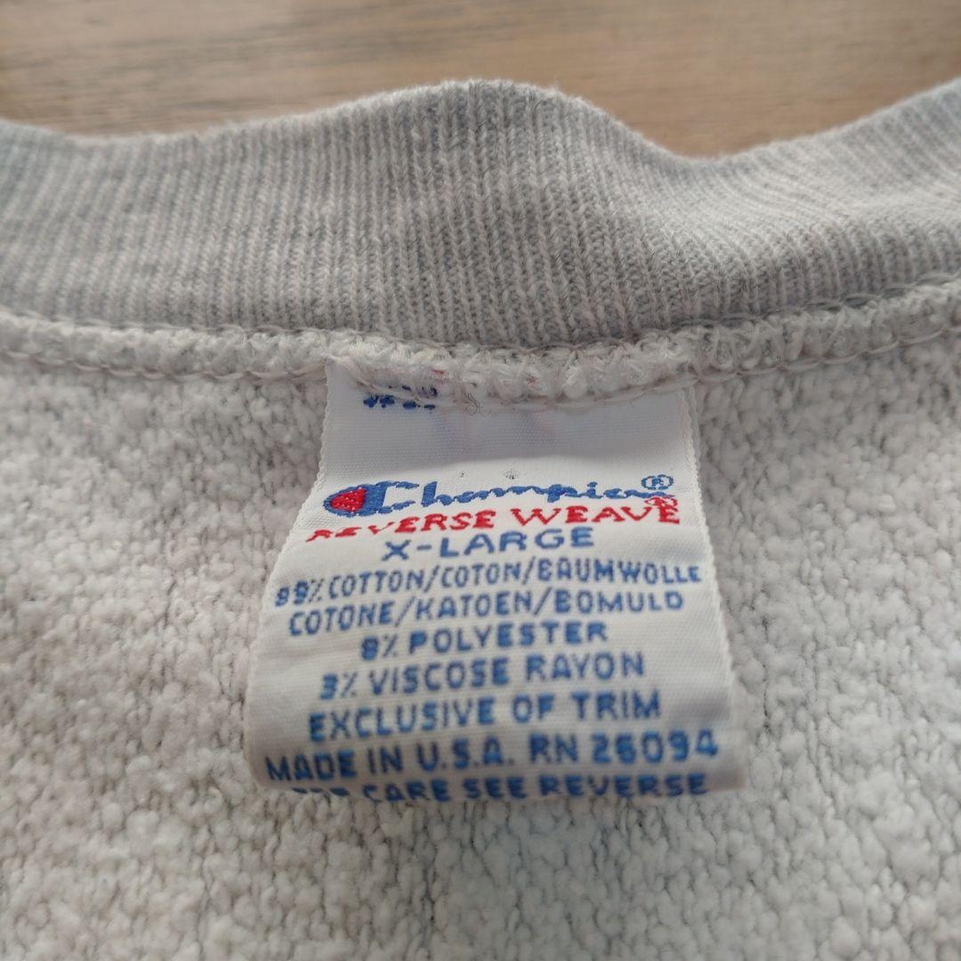 オ*ウ様 リバースウィーブ スウェット 90s usa製 刺繍タグ