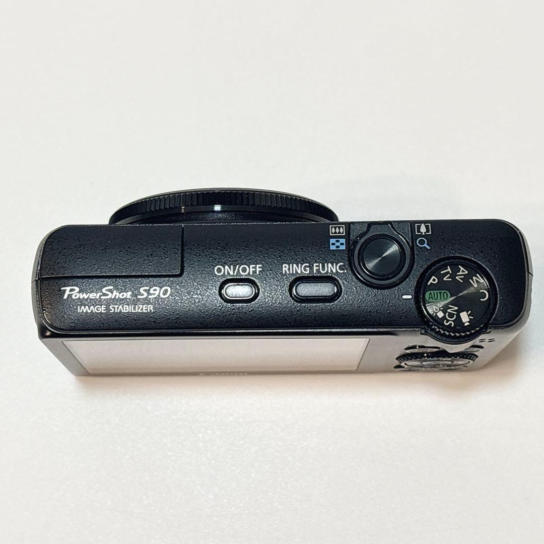 ✨良品✨ キャノン PowerShot S90 コンデジ デジカメ 付属品完備