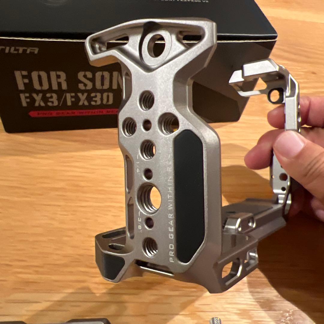 TILTA FX3 FX30ケージ チタニウムグレー TA-T16-FCC-TG