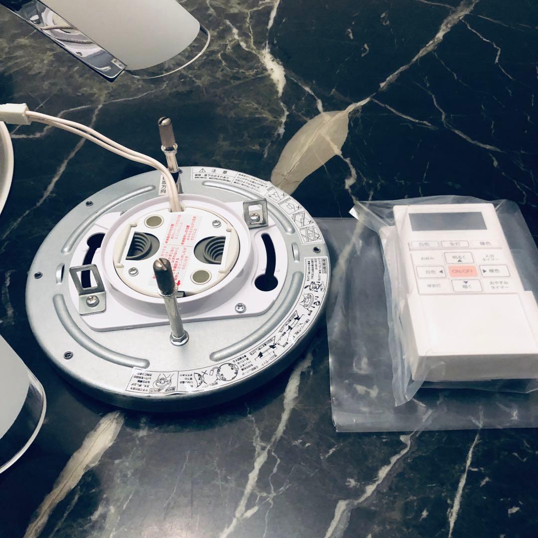 DAIKO LED シャンデリア　モダン　美品　LED 6灯　カラー切替可