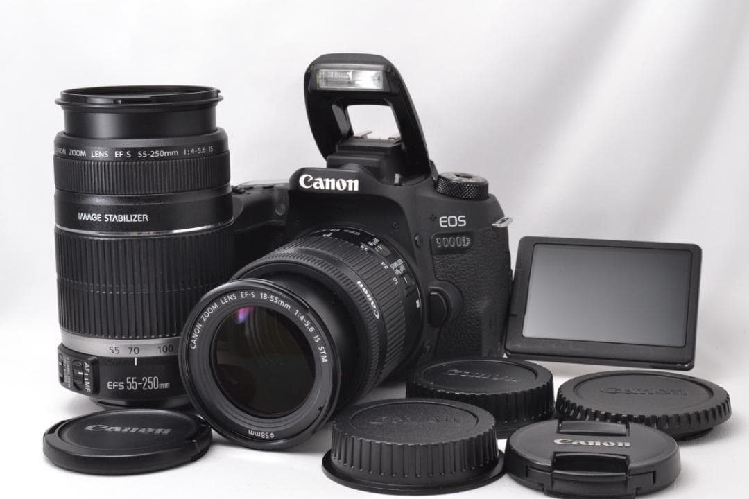 ■ 美品 ■ キャノン　Canon EOS 9000D ダブルズーム