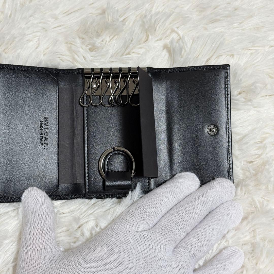 【新品未使用】ブルガリ　セルペンティ　6連キーケース　スカリエマン