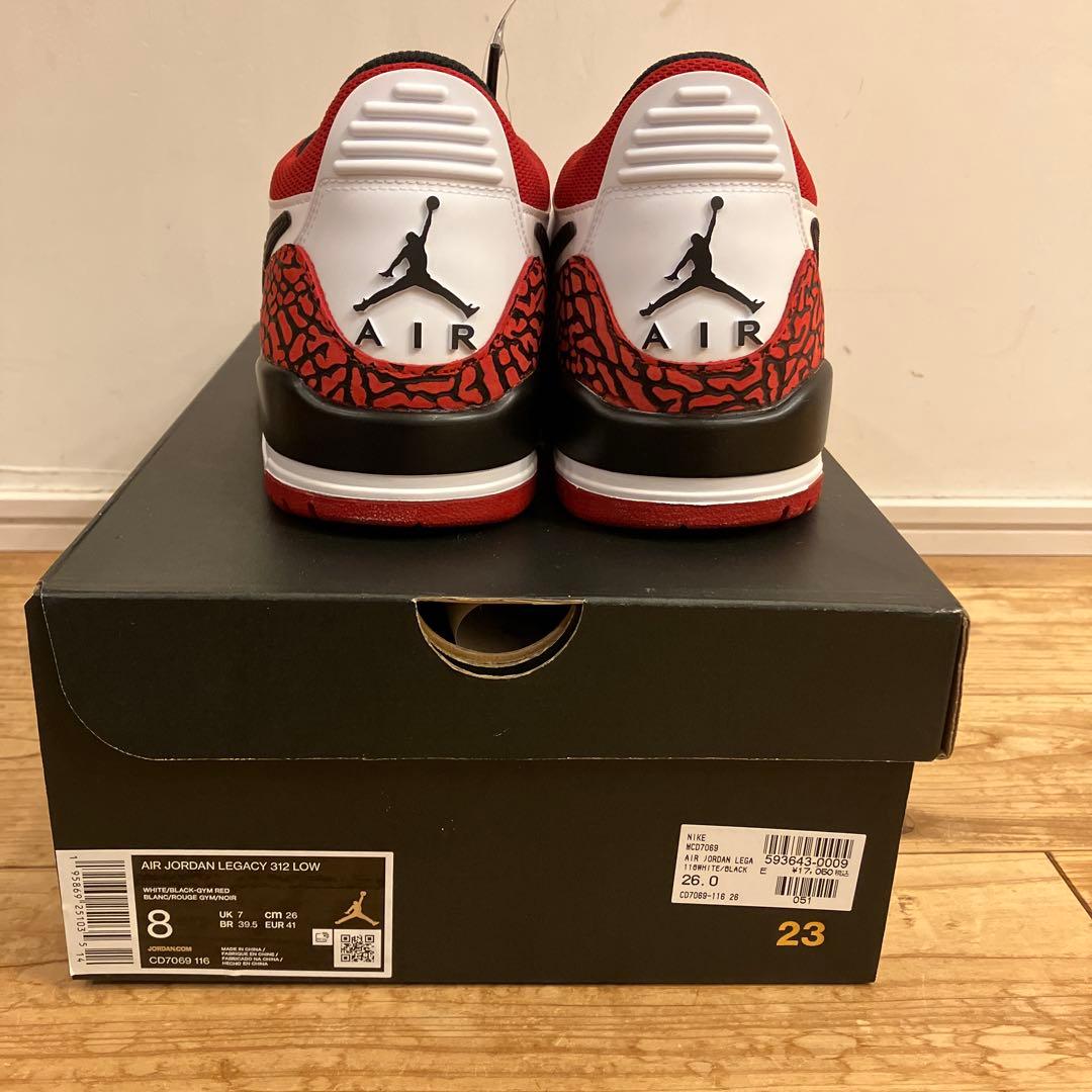 【新品】Air Jordan legacy 312 low 26cm