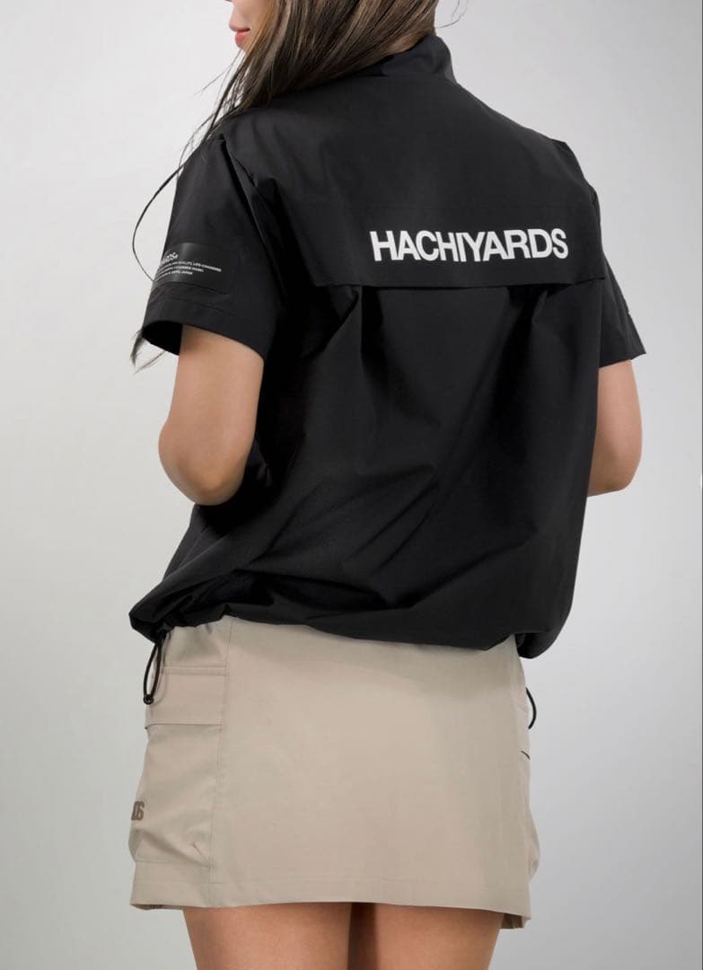 ハチヤーズ　ブラック ショートスリーブシャツ　ブラック　Mサイズ