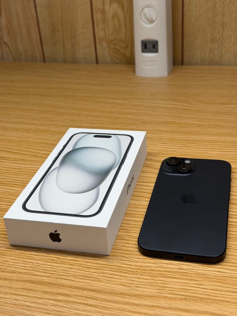 Apple iPhone15 ブラック 本体 128GB