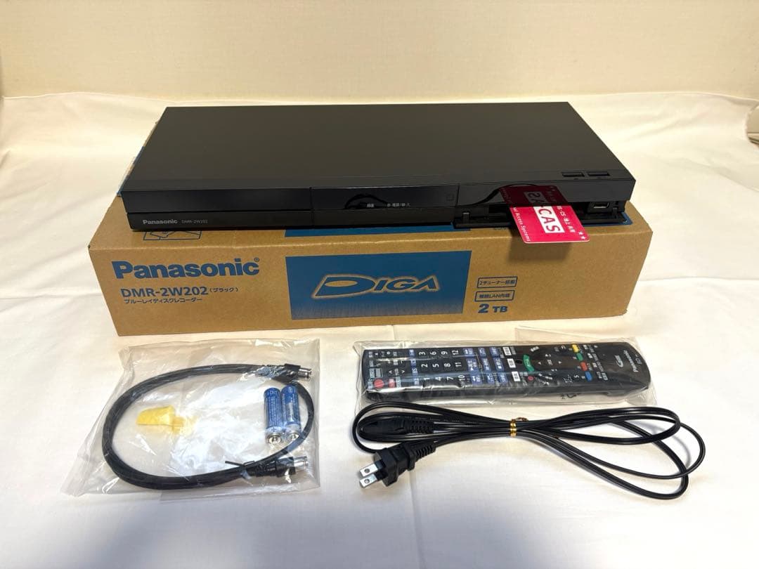 Panasonic DMR-2W202 ブルーレイレコーダー　パナソニック