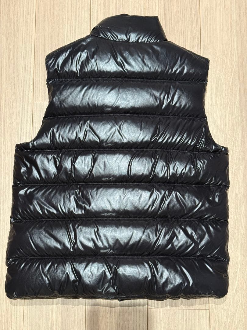 美品 MONCLER モンクレール TIB GILET 光沢 ダウンベスト