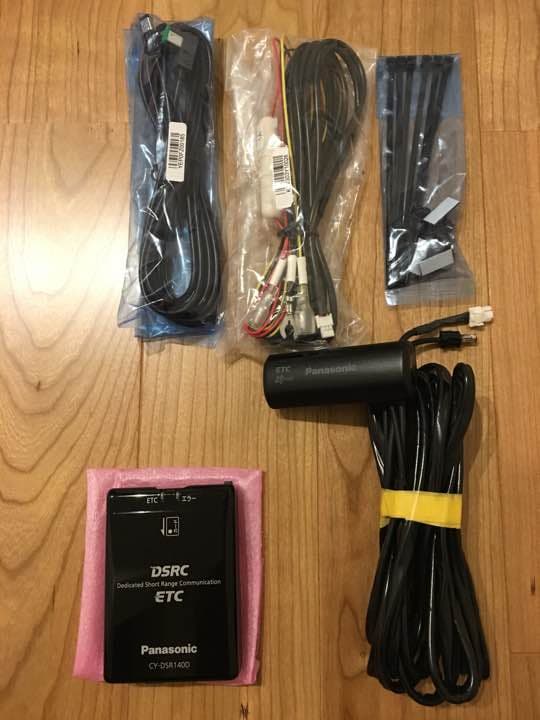 Panasonic ETC車載器 CY-DSR140D (中古)