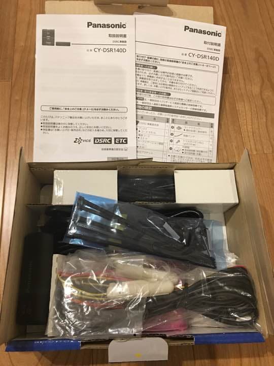 Panasonic ETC車載器 CY-DSR140D (中古)