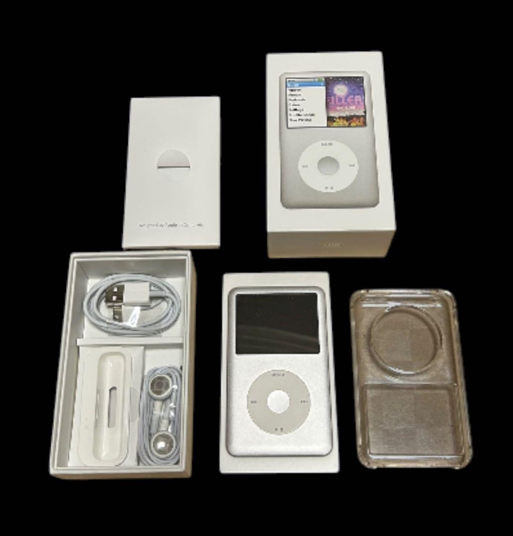 美品★ 第6世代 iPod classic SSD128GB交換 純正付属品