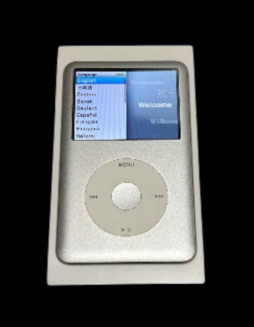 美品★ 第6世代 iPod classic SSD128GB交換 純正付属品