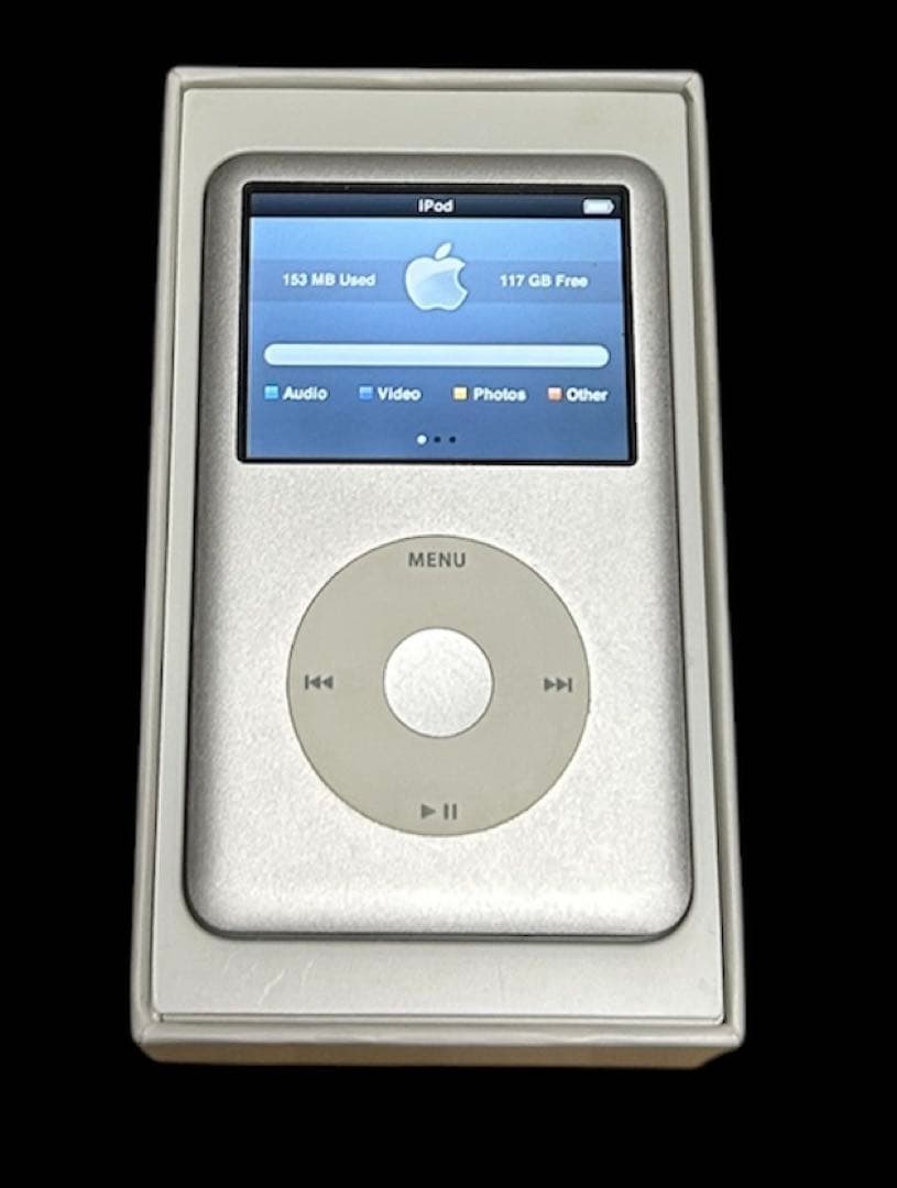 美品★ 第6世代 iPod classic SSD128GB交換 純正付属品