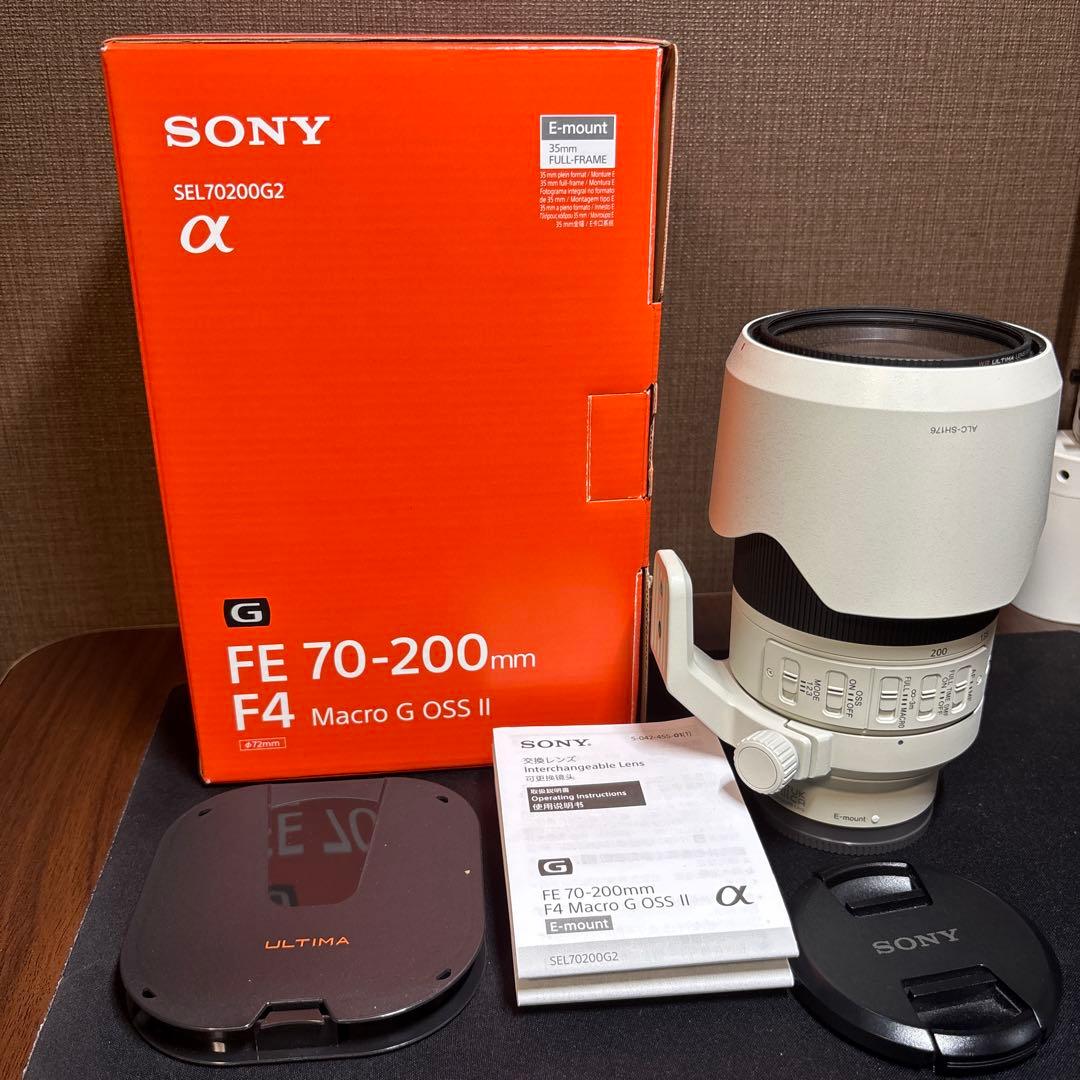 美品 SONY FE 70-200mm F4 Macro G OSS II