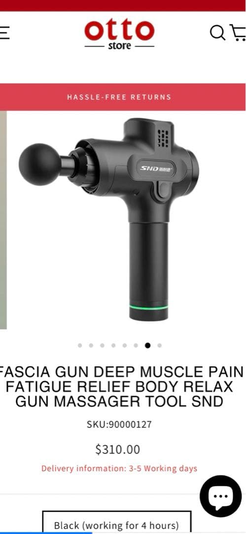 大幅値下げ【SND】fascia gun マッサージ 振動