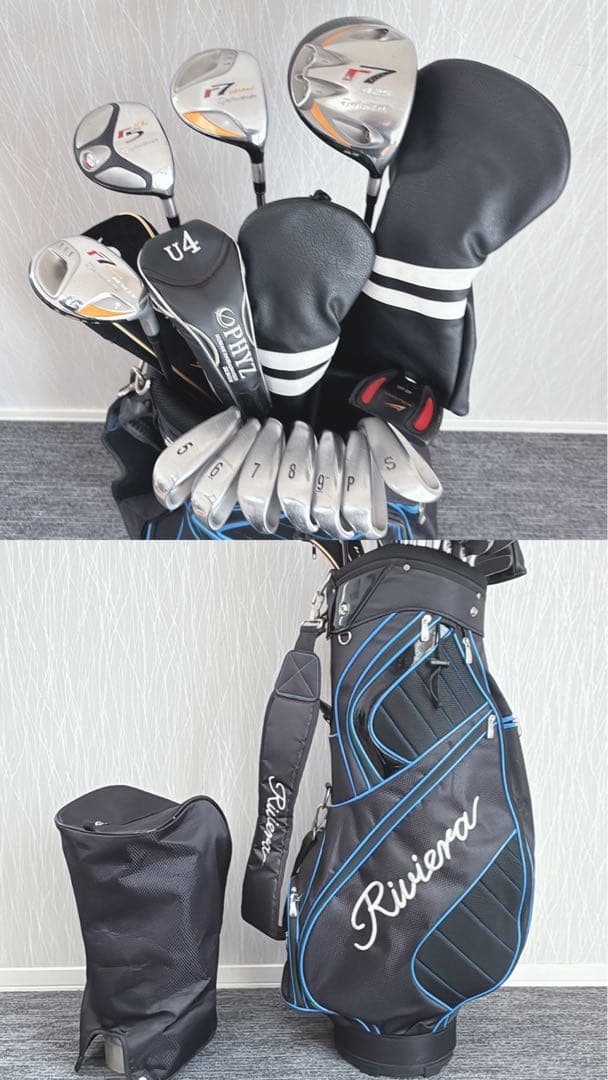 超豪華❗テーラーメイド/Larouge★初心者用 メンズ ゴルフクラブセット