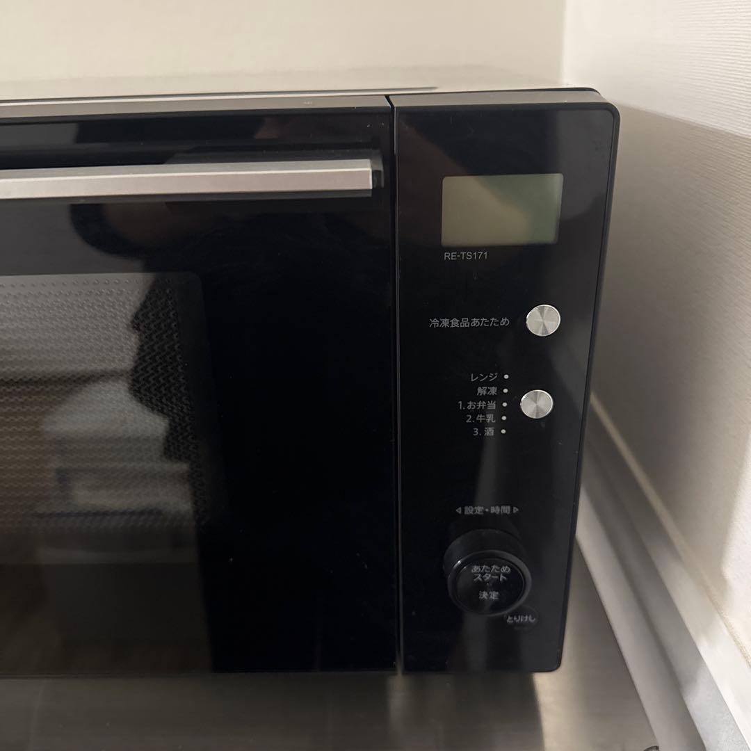 【美品】SHARP 単機能レンジ RE-TS171ブラック