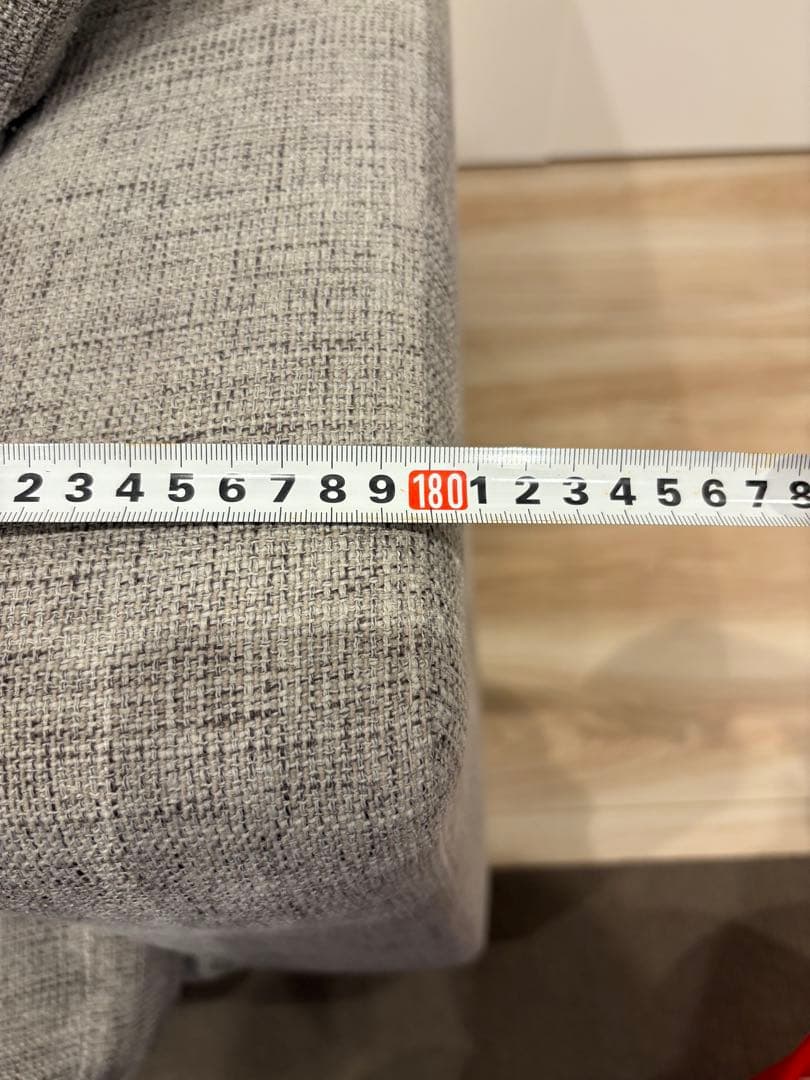 【れん】 ⭐︎【限定値下げ中】⭐︎3人掛けソファ オットマン付き⭐︎送料込み⭐︎