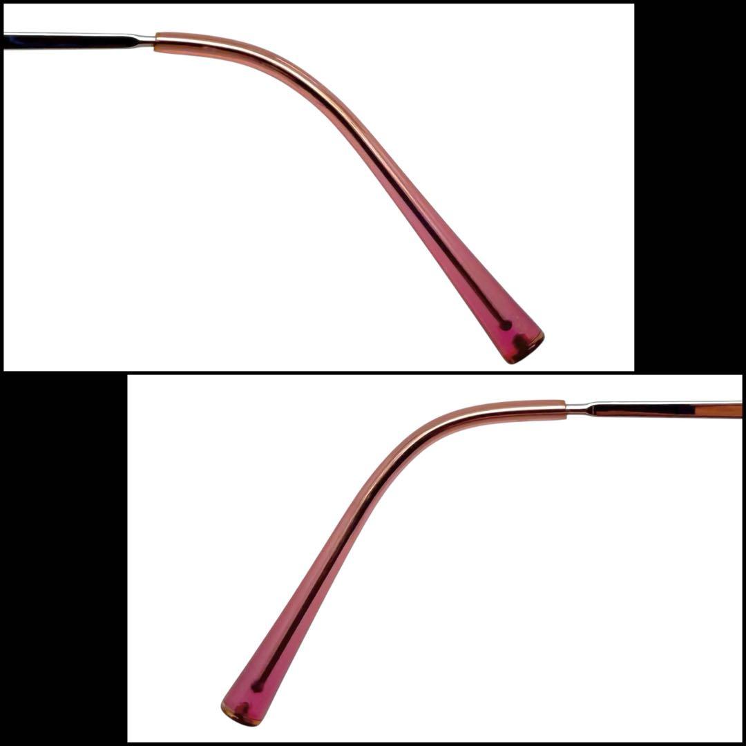 【美品】CHANEL シャネル　リムレス　サングラス　ココマーク　ライストーン