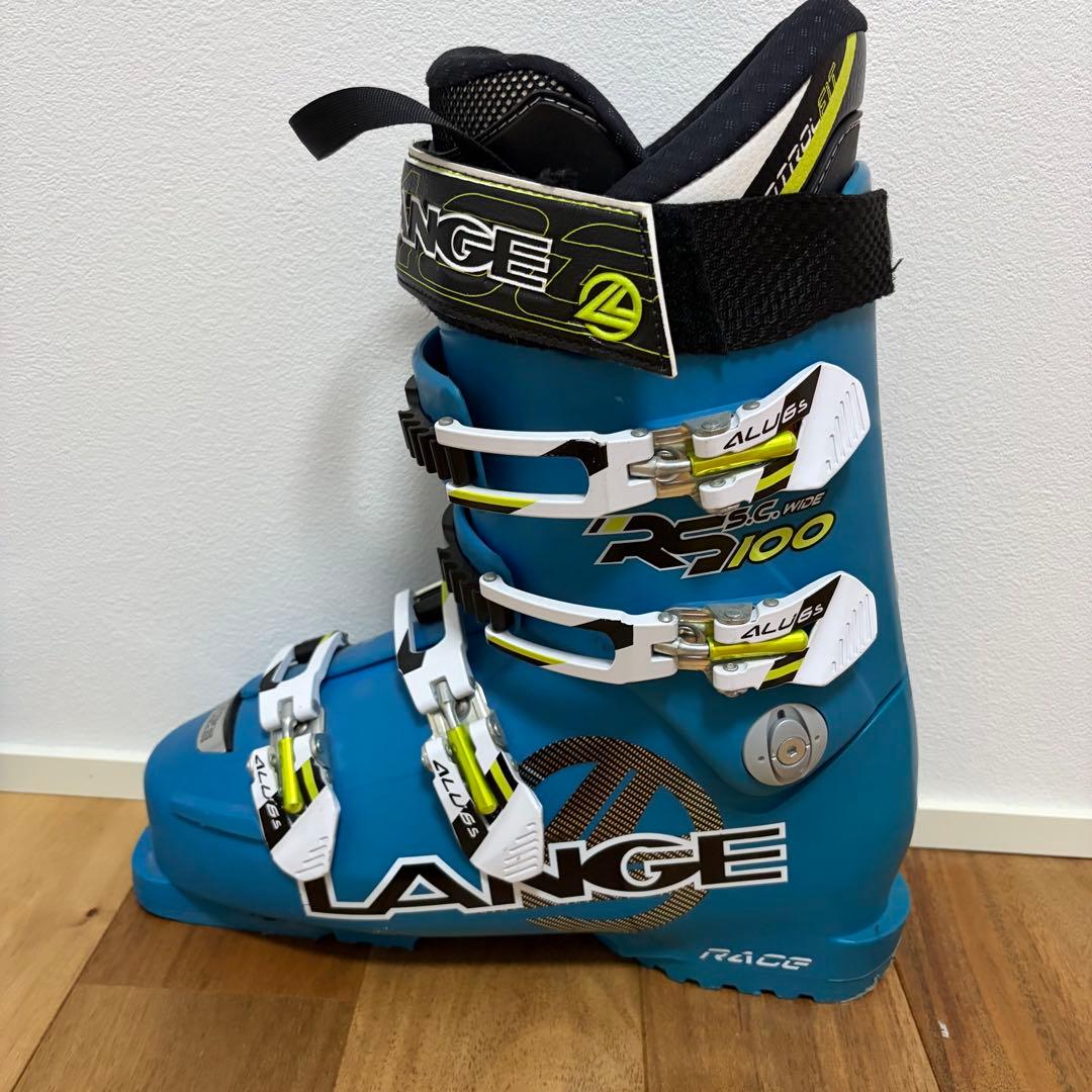 美品 LANGE ラング RS100 S.C. WIDE スキーブーツ 26cm