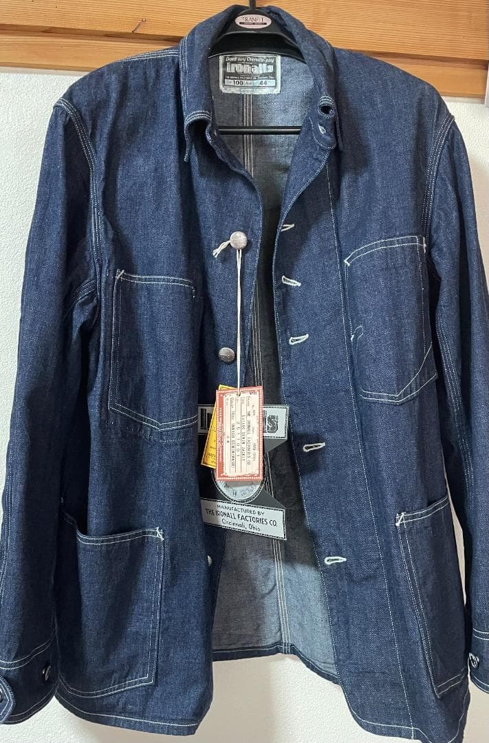 【FREE WHEELERS/フリーホイーラーズ】アイアンオール　サイズ44