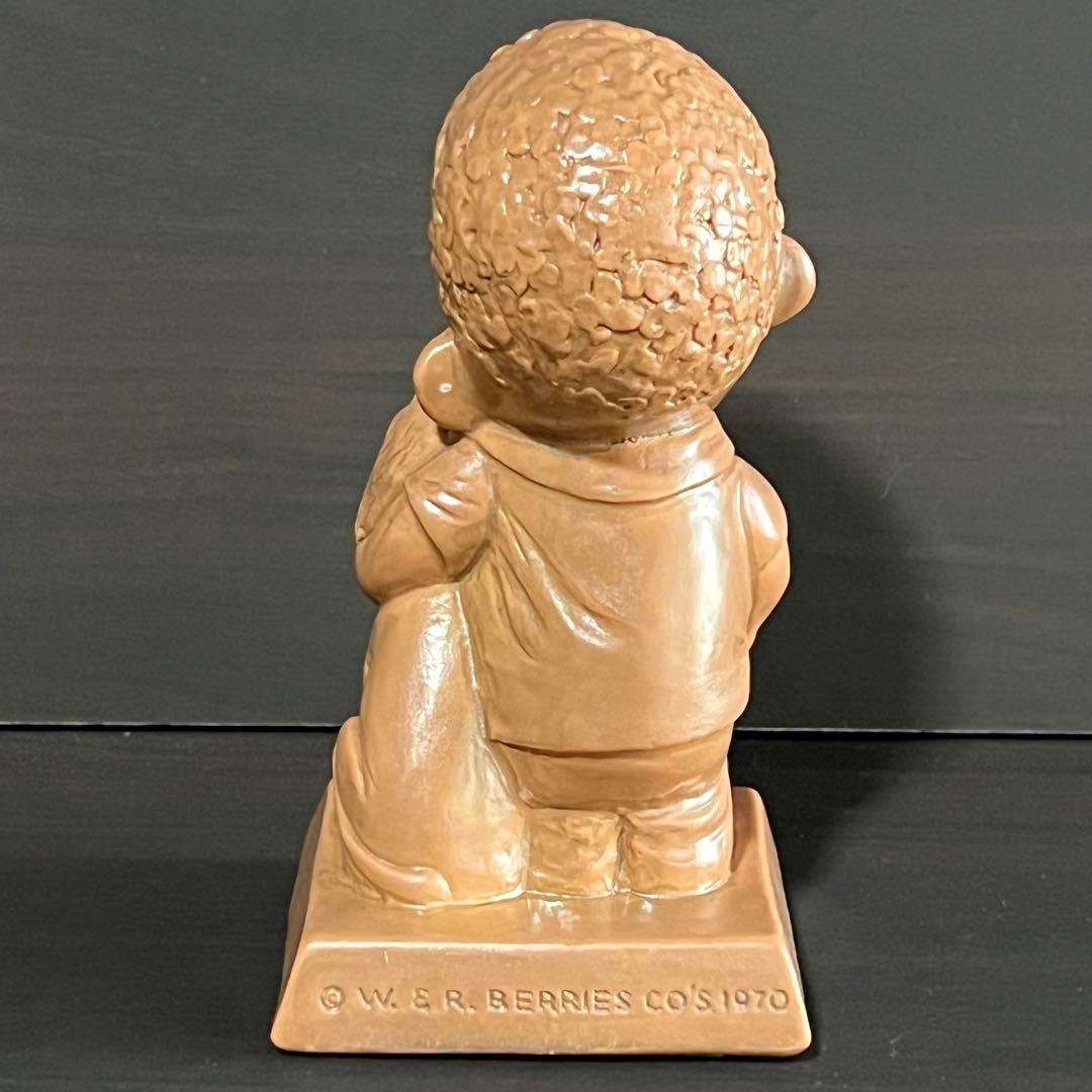 70s ビンテージ メッセージドール BLACK IS BEAUTIFUL 黒人