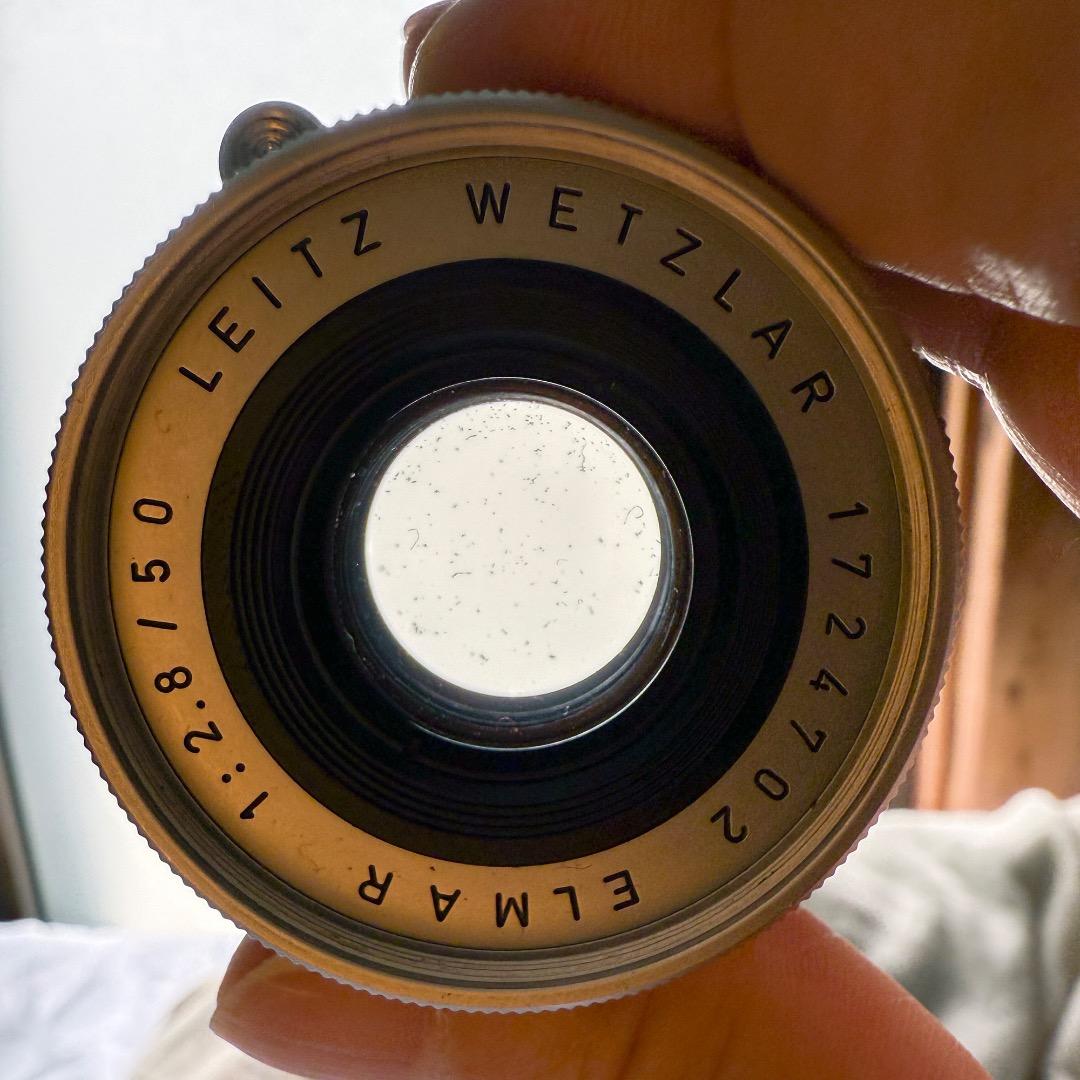 Leitz ELMAR 50mm F2.8 Mマウント沈胴　訳あり