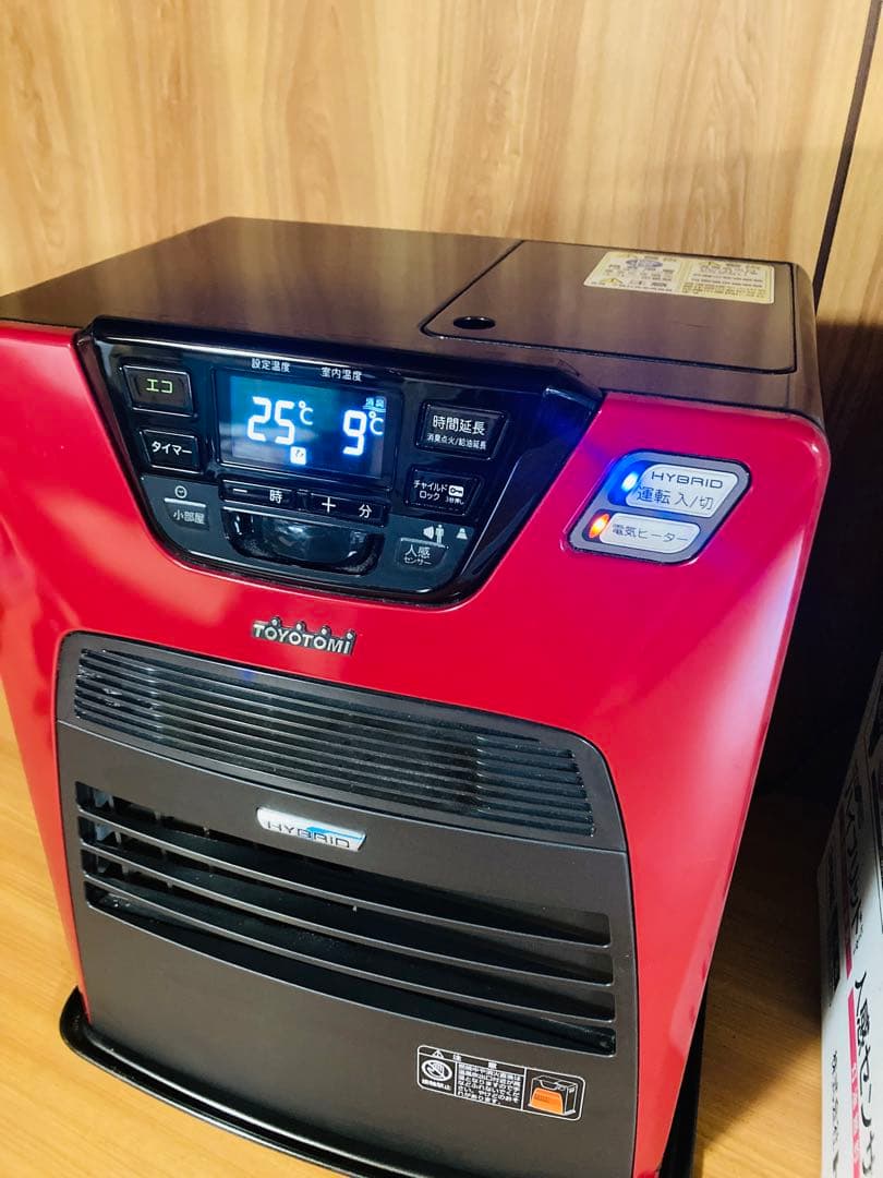 トヨトミ LC-SHB40F ハイブリッド 石油ファンヒーター 2015年製