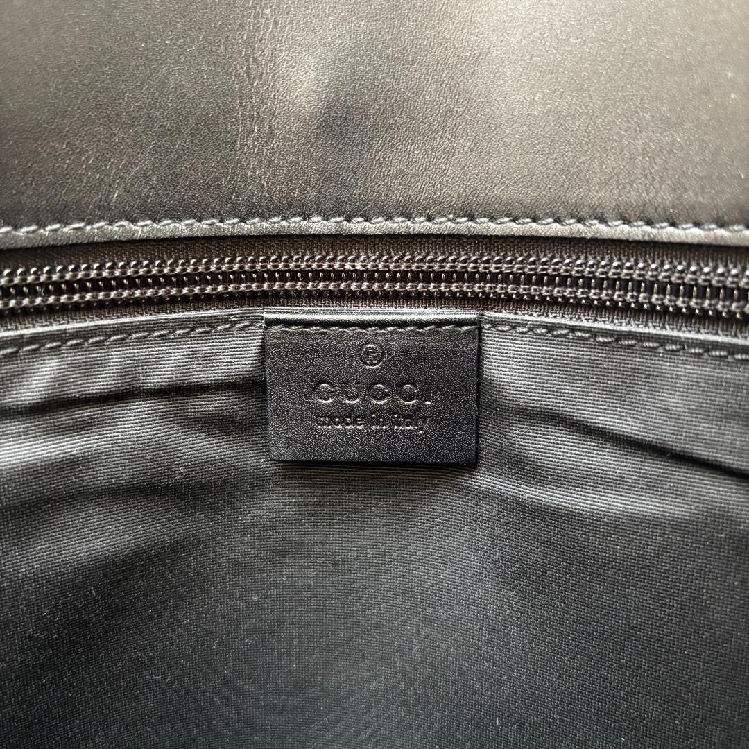【値下げ】GUCCI ブラック ビジネスバッグ
