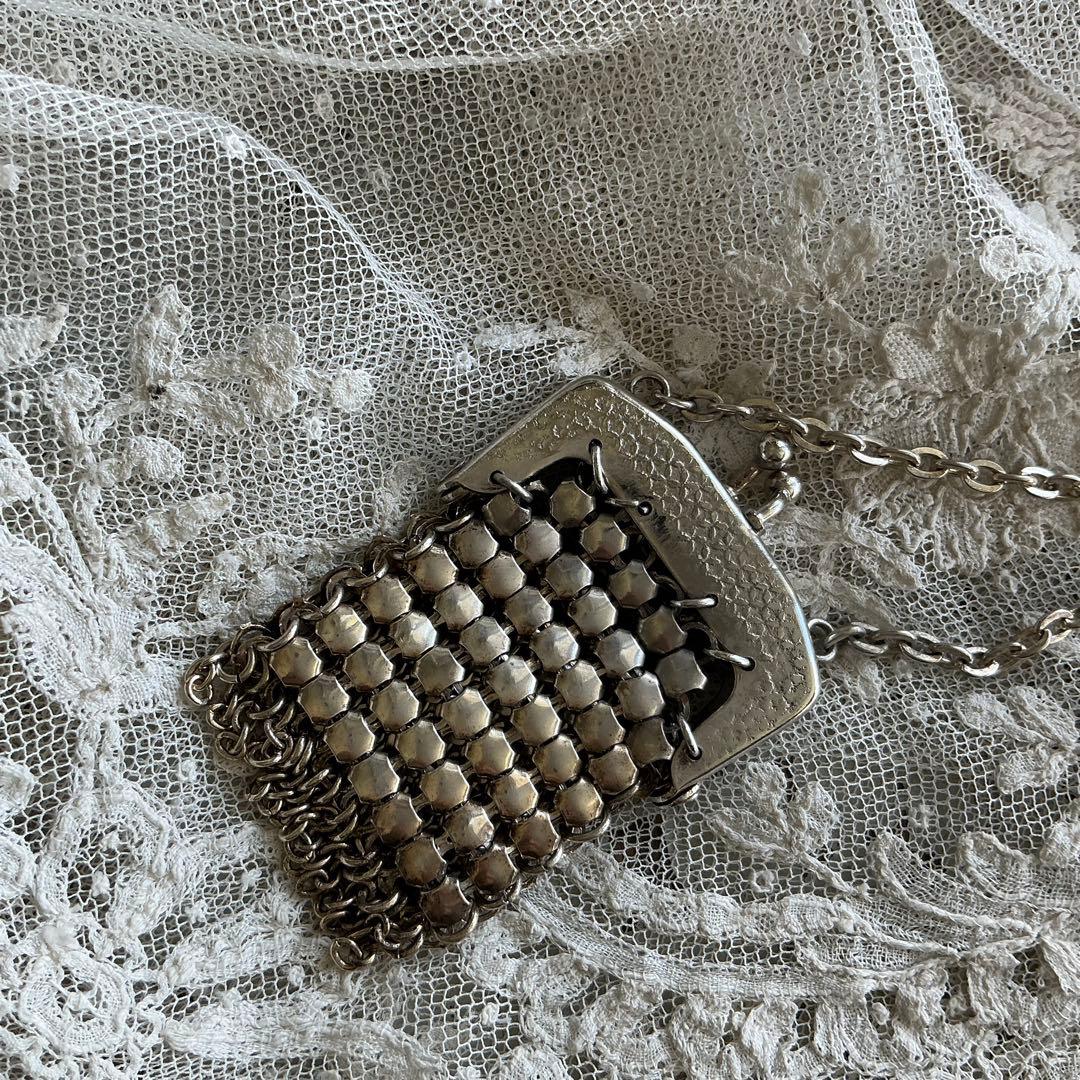 フランスアンティーク　パース　子供用　ペンダント　ミニチュア　ドール用にも