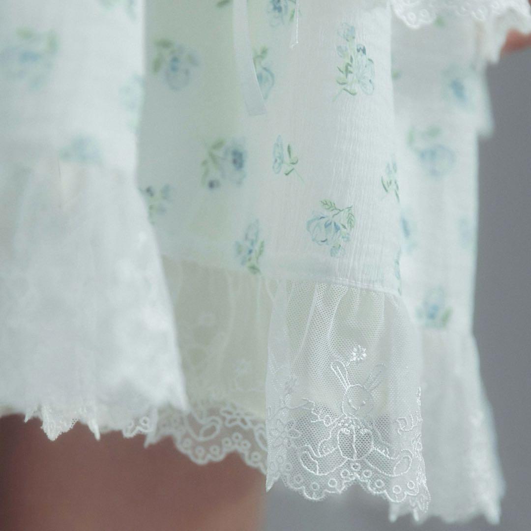 merryjenny airy petit flowerミニワンピース