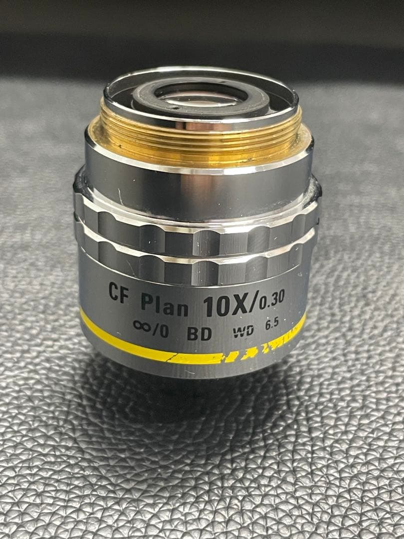 6）Nikon金属顕微鏡対物レンズ　CFPlan10X BD 有限系