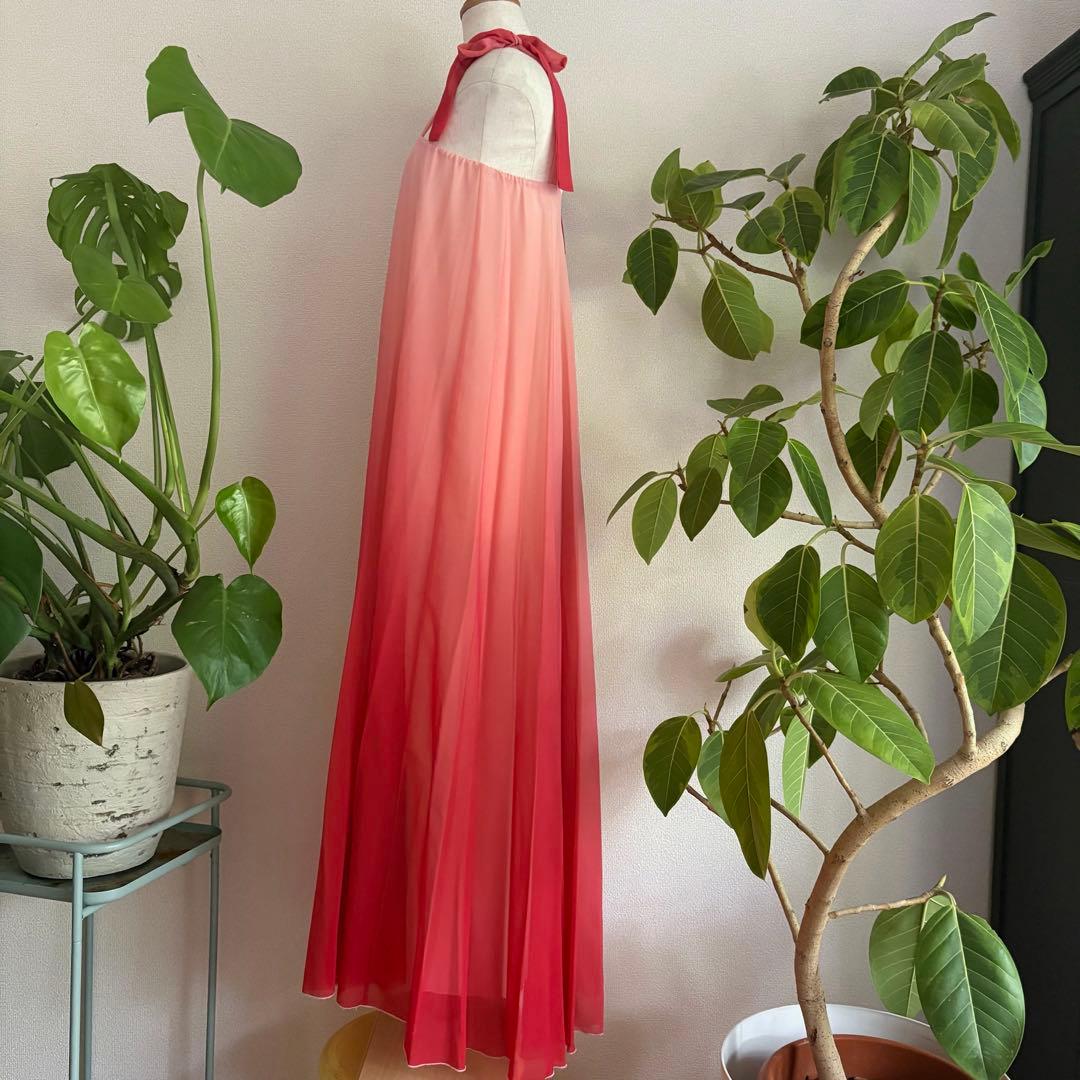 DENNYROSEグラデーションロングワンピースドレスho172