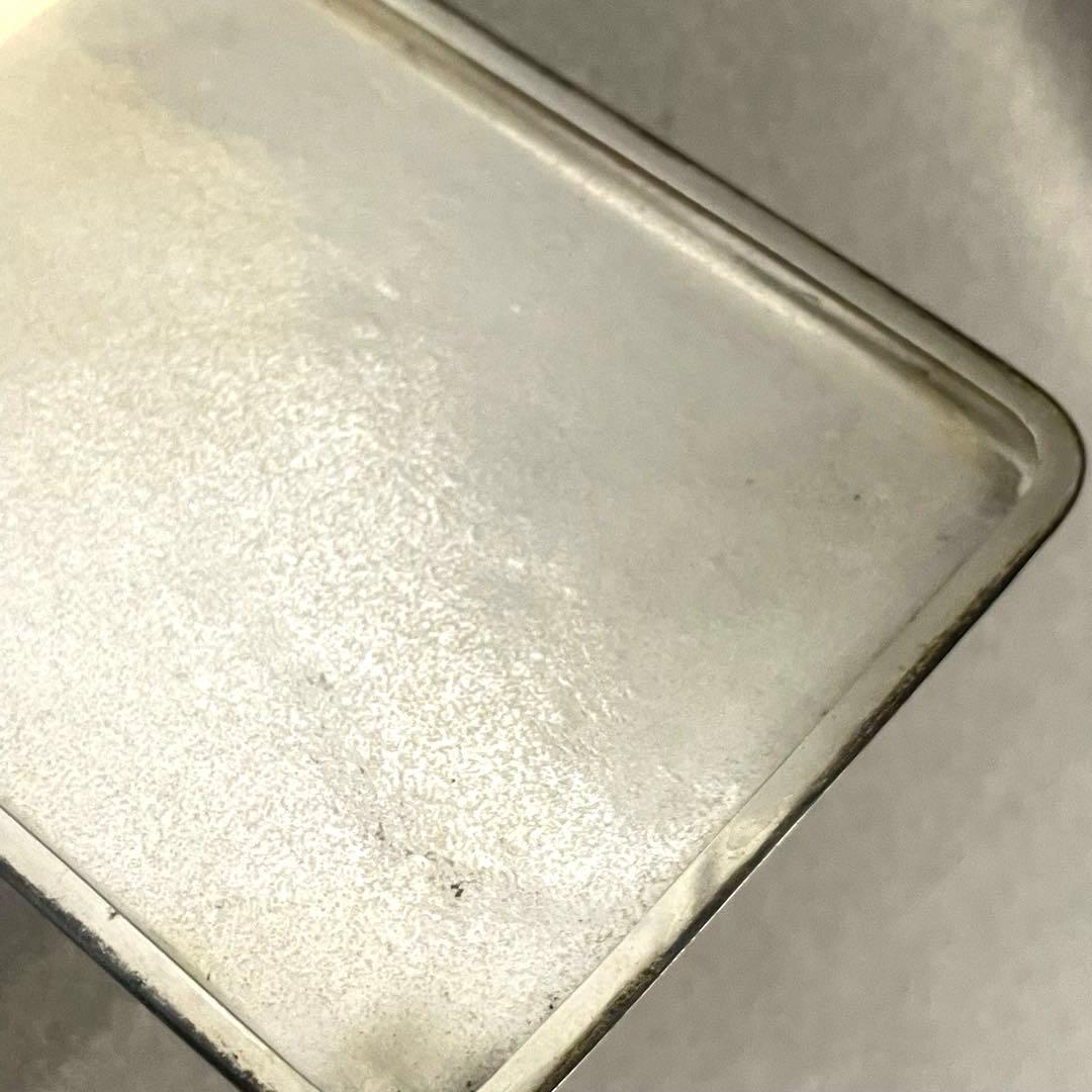 【F】銀製 SILVER シルバー シガレットケース タバコケース ヴィンテージ