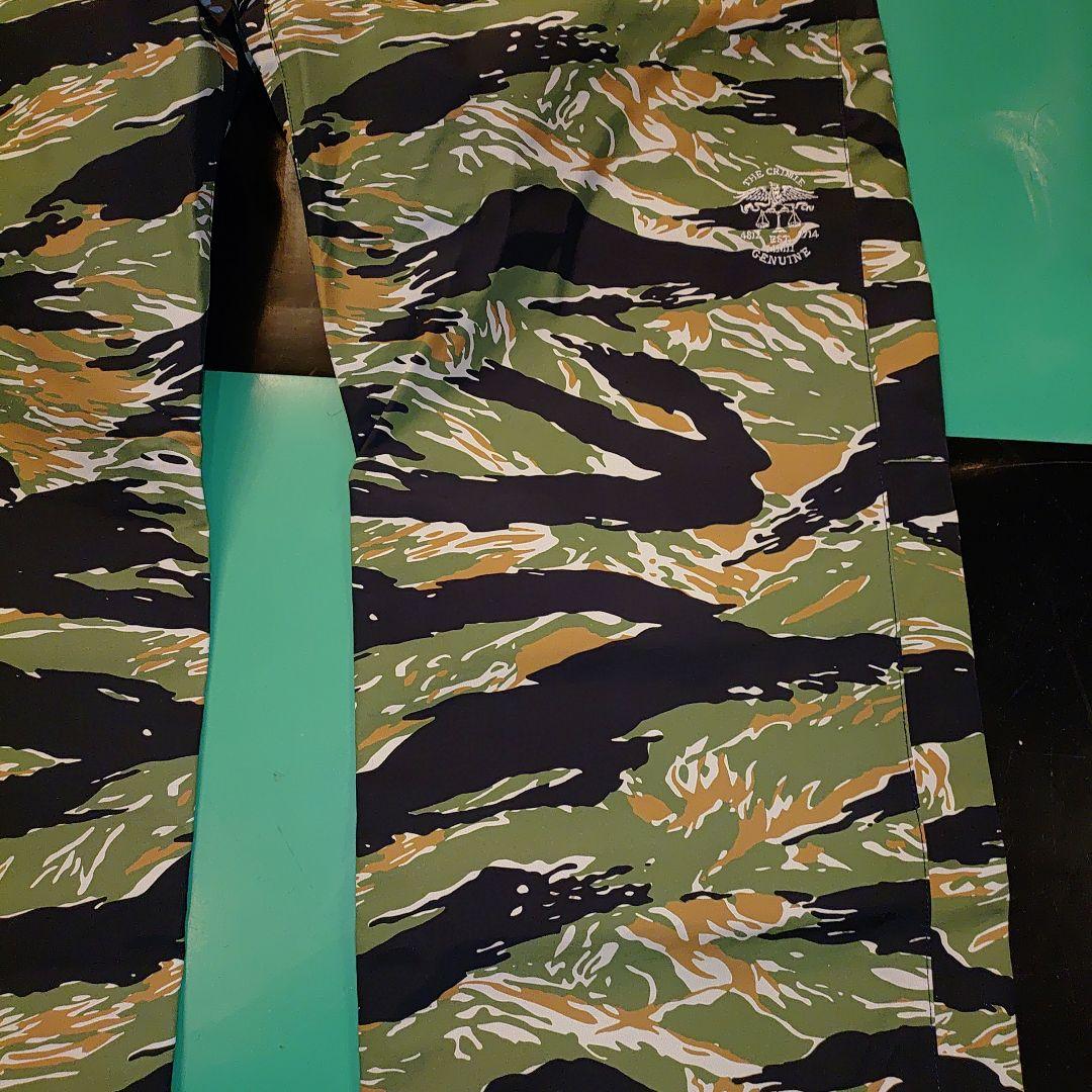 CRIMIE タイガーストライプ ナイロンパンツ M クライミー