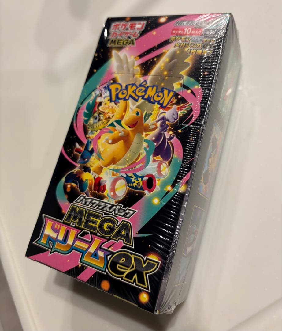 ポケモンカードゲーム MEGA ドリームex　BOX　シュリンク付