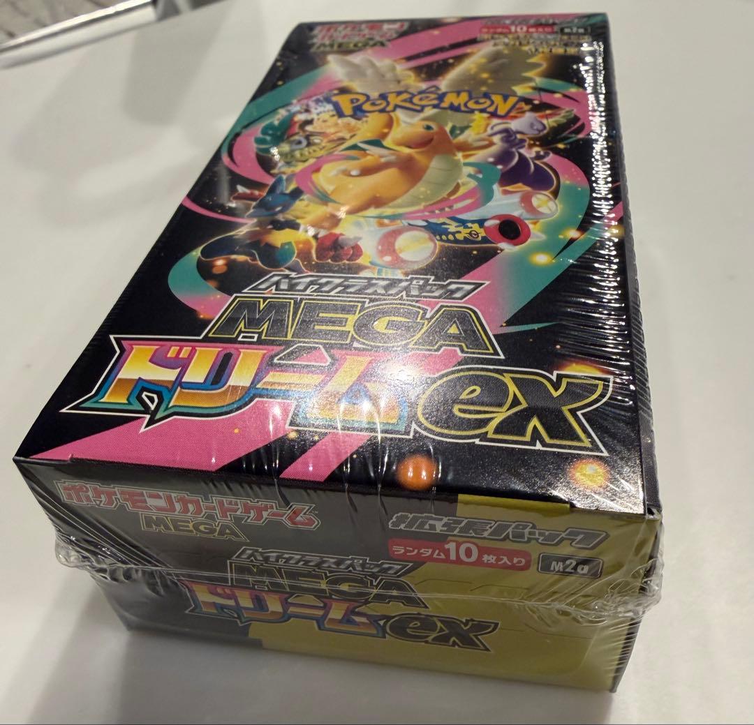 ポケモンカードゲーム MEGA ドリームex　BOX　シュリンク付