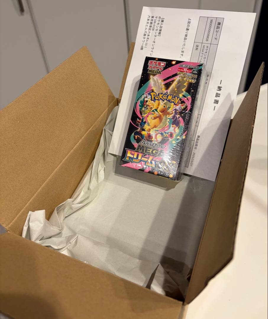 ポケモンカードゲーム MEGA ドリームex　BOX　シュリンク付