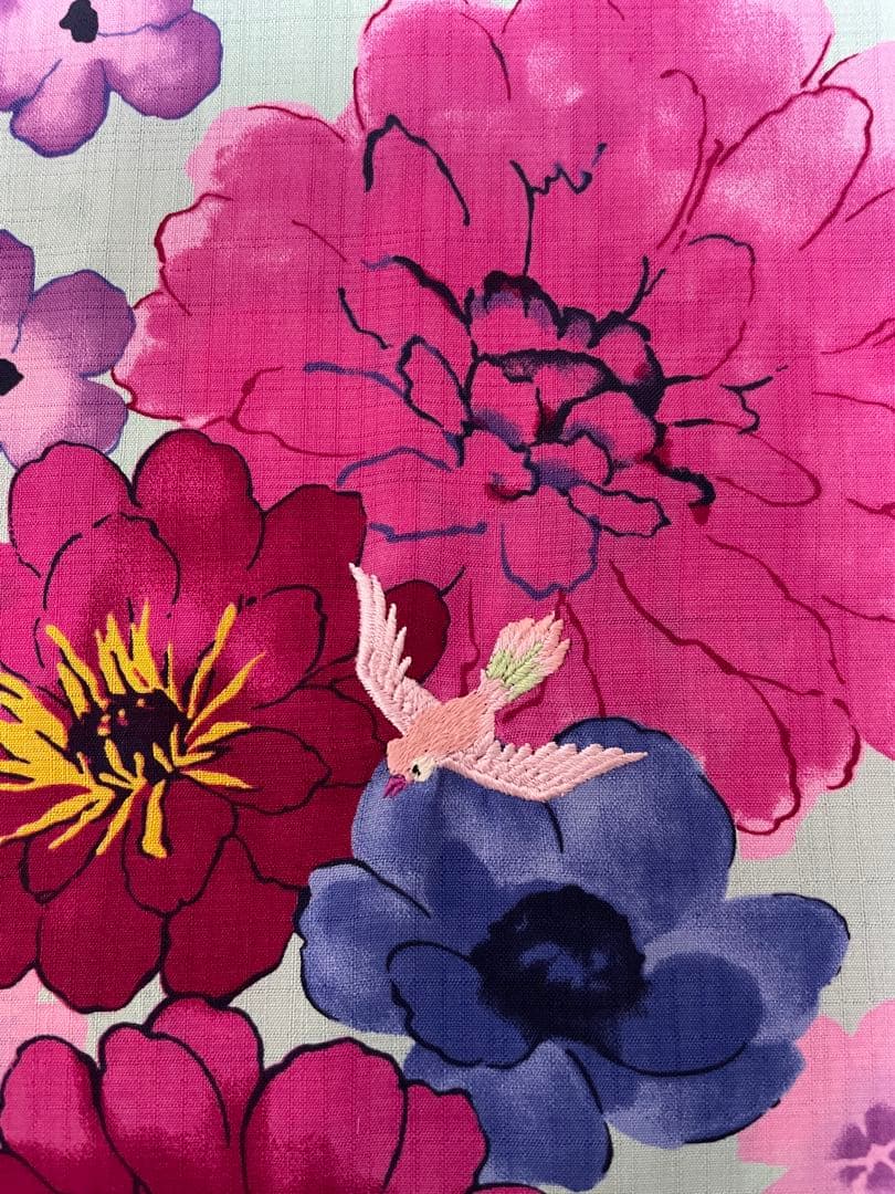 ふりふ　浴衣　水色