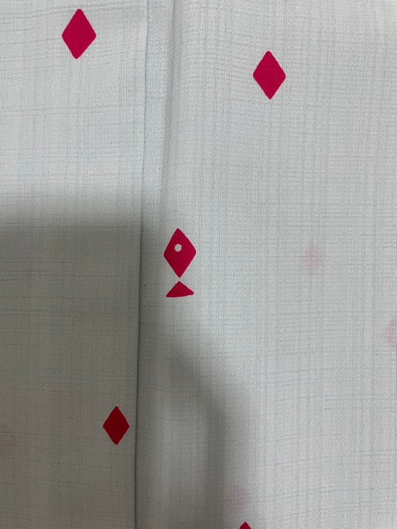 ふりふ　浴衣　水色