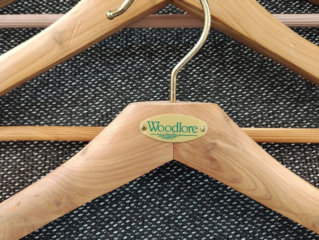 woodlore クラシックシダーハンガー 3本セット