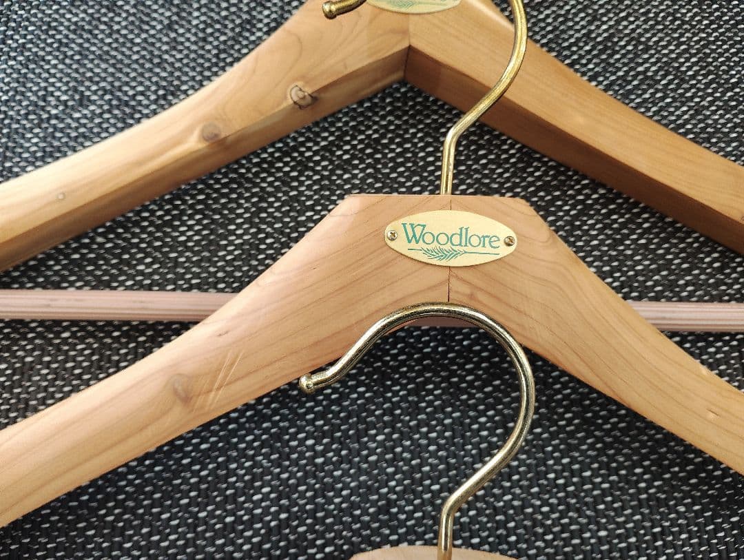 woodlore クラシックシダーハンガー 3本セット